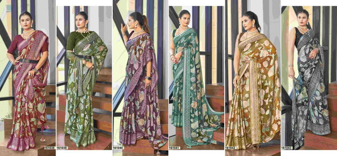 Inaaya Vol 4 By Vallabhi Designer Brasso Sarees Wholesale Shop In Surat
